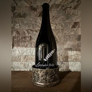 Vintage Silver Wine Stand